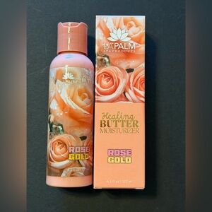 FREE GIFT WITH BUNDLE Rose Gold Moisturizing butter 4.3 Fl Oz, New in box